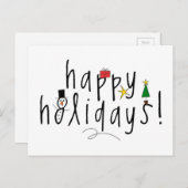 prettige feestdagen (Voorkant / Achterkant)