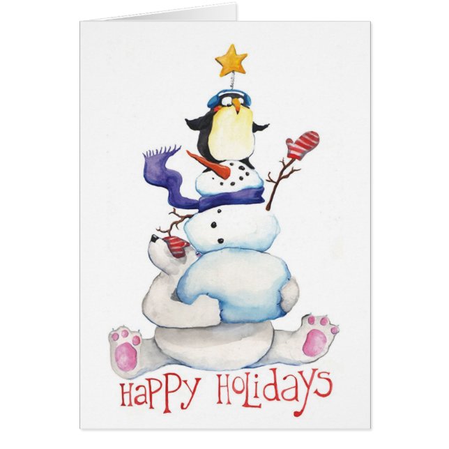 prettige feestdagen! (Voorkant)