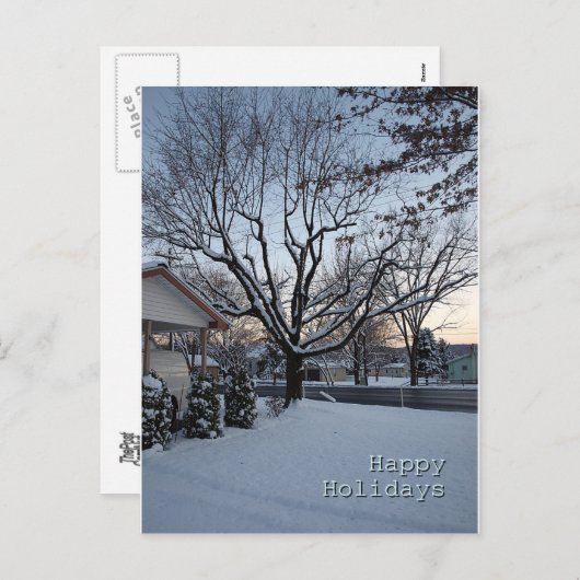 prettige feestdagen (Voorkant / Achterkant)