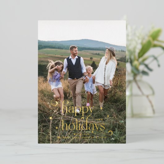 Prettige feestdagen (Staand Voorkant)