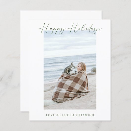 prettige feestdagen (Voorkant / Achterkant)