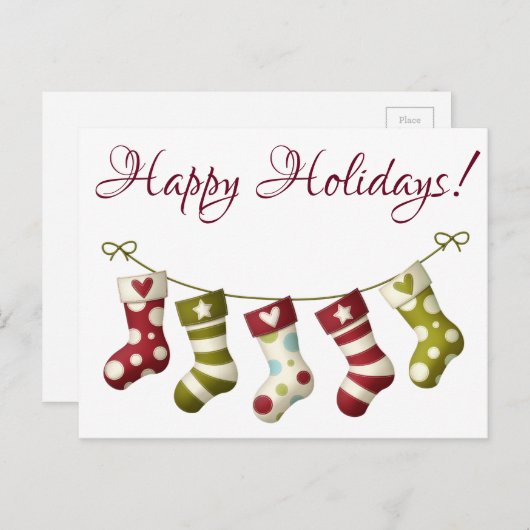 prettige feestdagen (Voorkant / Achterkant)