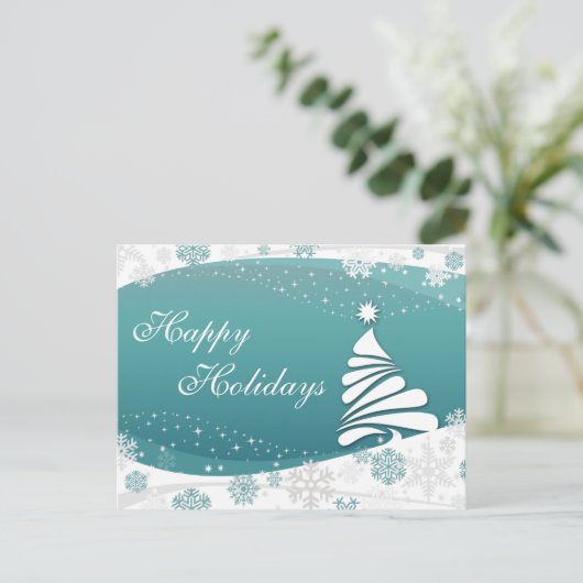 prettige feestdagen (Staand voorkant)