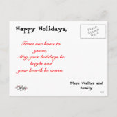 prettige feestdagen (Achterkant)