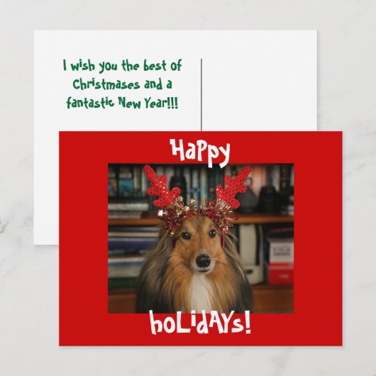 Prettige feestdagen €? (Voorkant / Achterkant)