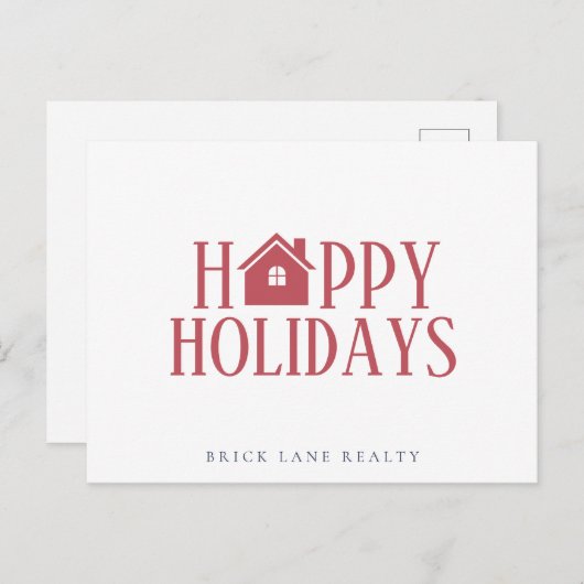 Prettige feestdagen (Voorkant / Achterkant)