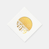 prettige feestdagen 2019 Golden Snowflakes Paper N Servet (Hoek)