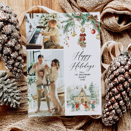 prettige feestdagen 2 Foto ~ Schattigee Carolers W Feestdagenkaart