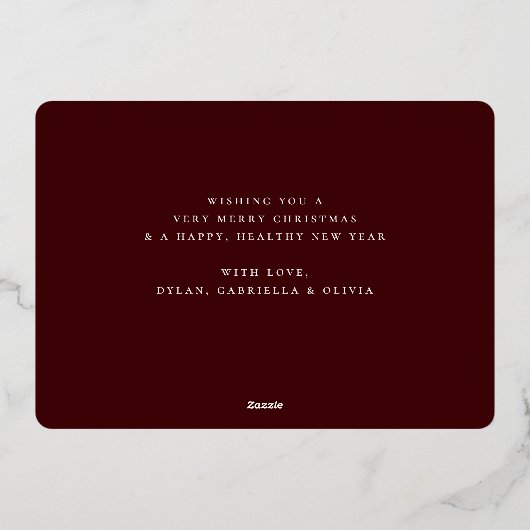 prettige feestdagen 3 foto (Achterkant)