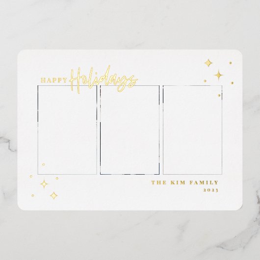 prettige feestdagen 3 foto (Voorkant)