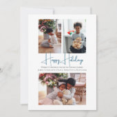 prettige feestdagen 3 Foto Feestdagenkaart (Voorkant)