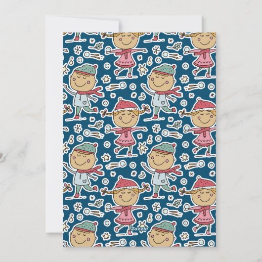 prettige feestdagen 3 Foto Feestdagenkaart (Achterkant)