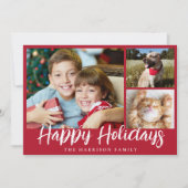 prettige feestdagen 3 Fotoscript Feestdagenkaart (Voorkant)