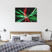 prettige feestdagen 4 Gewikkeld Canvas Afdruk (Insitu (Slaapkamer))