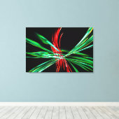 prettige feestdagen 4 Gewikkeld Canvas Afdruk (Insitu (Houten vloer))