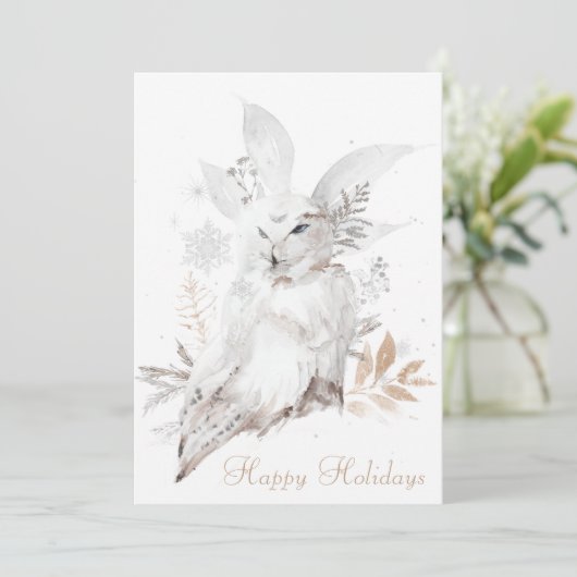 Prettige feestdagen 5 x 7 Kaart met enveloppen (Staand voorkant)