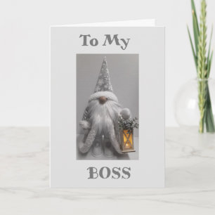 prettige feestdagen AAN **MIJN BOSS** HOLIDAIRE KA
