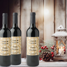 prettige feestdagen Aangepast mijn Logo Snowflake