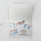 Prettige feestdagen Aangepaste foto | Ondernemend Kaart (Binnen)