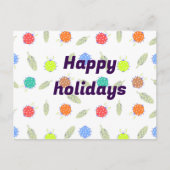 Prettige feestdagen Aangepaste kaart (Voorkant)