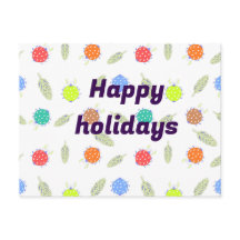 Prettige feestdagen Aangepaste kaart