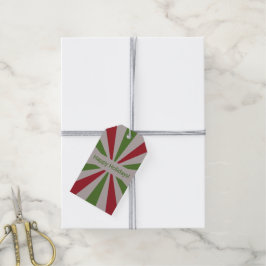 Prettige feestdagen aangepaste tekst cadeau labels cadeaulabel