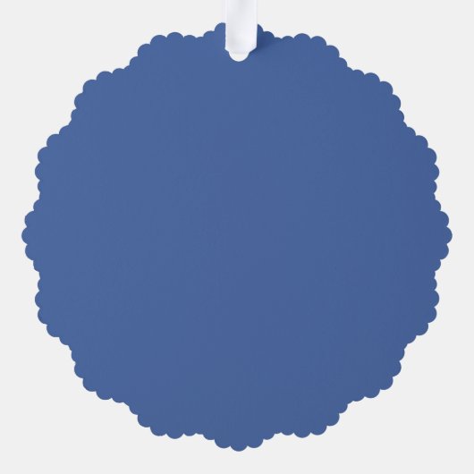 Prettige feestdagen Aangepaste URL voor persoonlij Ornament Kaart (Achterkant)