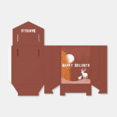 prettige feestdagen - Aangepaste voorverpakking Bedankdoosjes (Uitgevouwen)