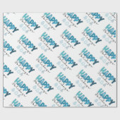 prettige feestdagen aanpassen cadeaupapier (Vlak)