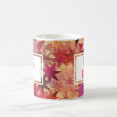 prettige feestdagen Abstracte sterren Persoonlijk Koffiemok (Center)