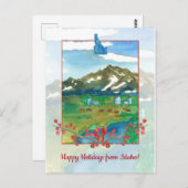 Prettige feestdagen Activiteiten in de omgeving va Briefkaart (Voorkant / Achterkant)