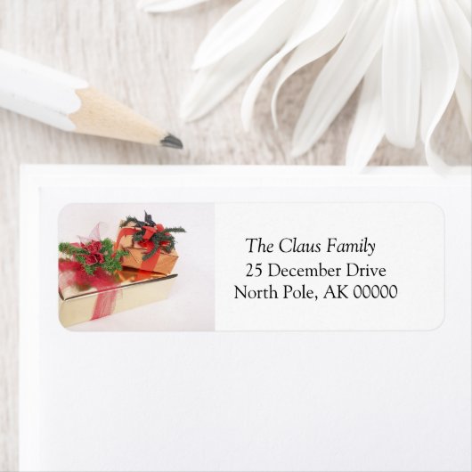 prettige feestdagen Adres Etiketten (Insitu)