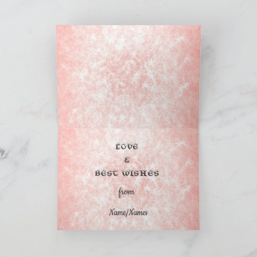 Prettige feestdagen Afstand Kaart (Binnen)