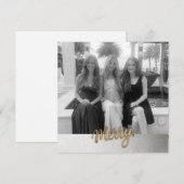 Prettige feestdagen ansichtkaart feestdagenkaart (Voorkant / Achterkant)