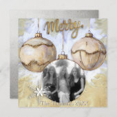 Prettige feestdagen ansichtkaart feestdagenkaart (Voorkant / Achterkant)