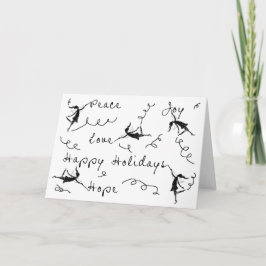 Prettige feestdagen Art Fairies