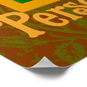 Prettige feestdagen Art Nouveau William Morris Poster (Hoek)