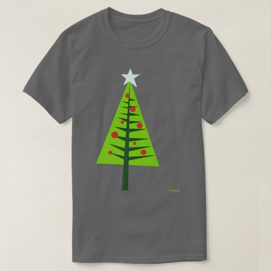 prettige feestdagen - astomboom t-shirt (Design voorkant)