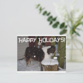 Prettige feestdagen Aussie Feestdagenkaart (Staand voorkant)