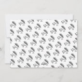 Prettige feestdagen B&W geruite Buffalo Gold Brown Feestdagenkaart (Achterkant)