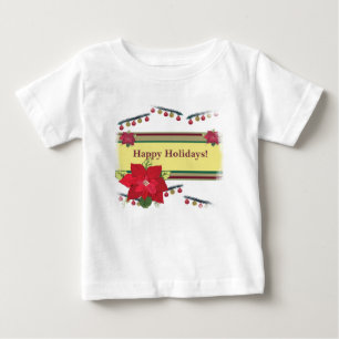Prettige feestdagen Baby-Shirt