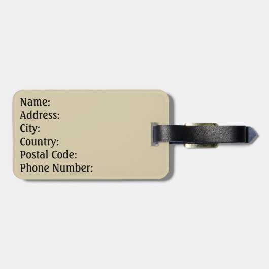 prettige feestdagen bagagelabel (Achterkant horizontaal)