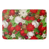 prettige feestdagen Bath Mat (Voorkant)