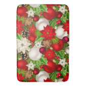 prettige feestdagen Bath Mat (Voorkant Verticaal)