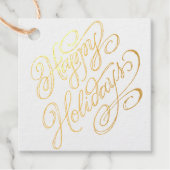 prettige feestdagen bedankjes labels (Voorkant)