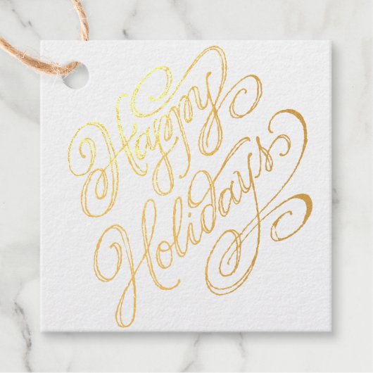 prettige feestdagen bedankjes labels (Voorkant)