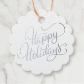 prettige feestdagen bedankjes labels (Voorkant)