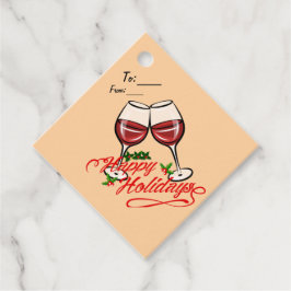 prettige feestdagen bedankjes labels