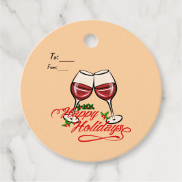 prettige feestdagen bedankjes labels