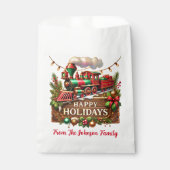 prettige feestdagen bedankzakje (Voorkant)